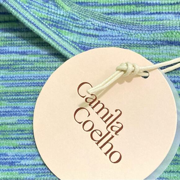 NWT * CAMILA COELHO Aideen Cutout Knit Top Revolve - $178. - Picture 9 of 12